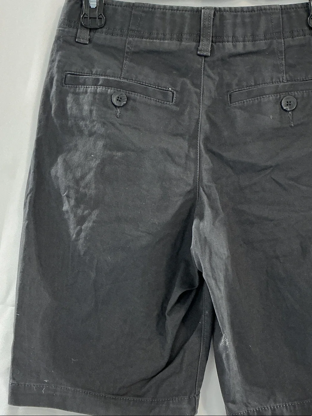 urban pipeline MaxFlex Black Flat-Front Men's Shorts